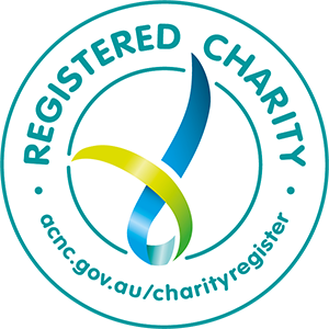 Charity tick logo